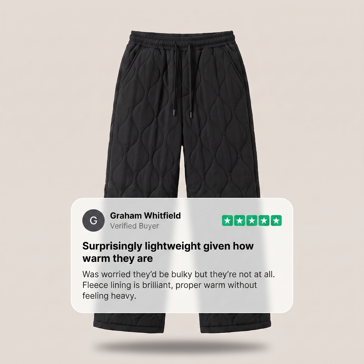 Clouden Quilted Pants