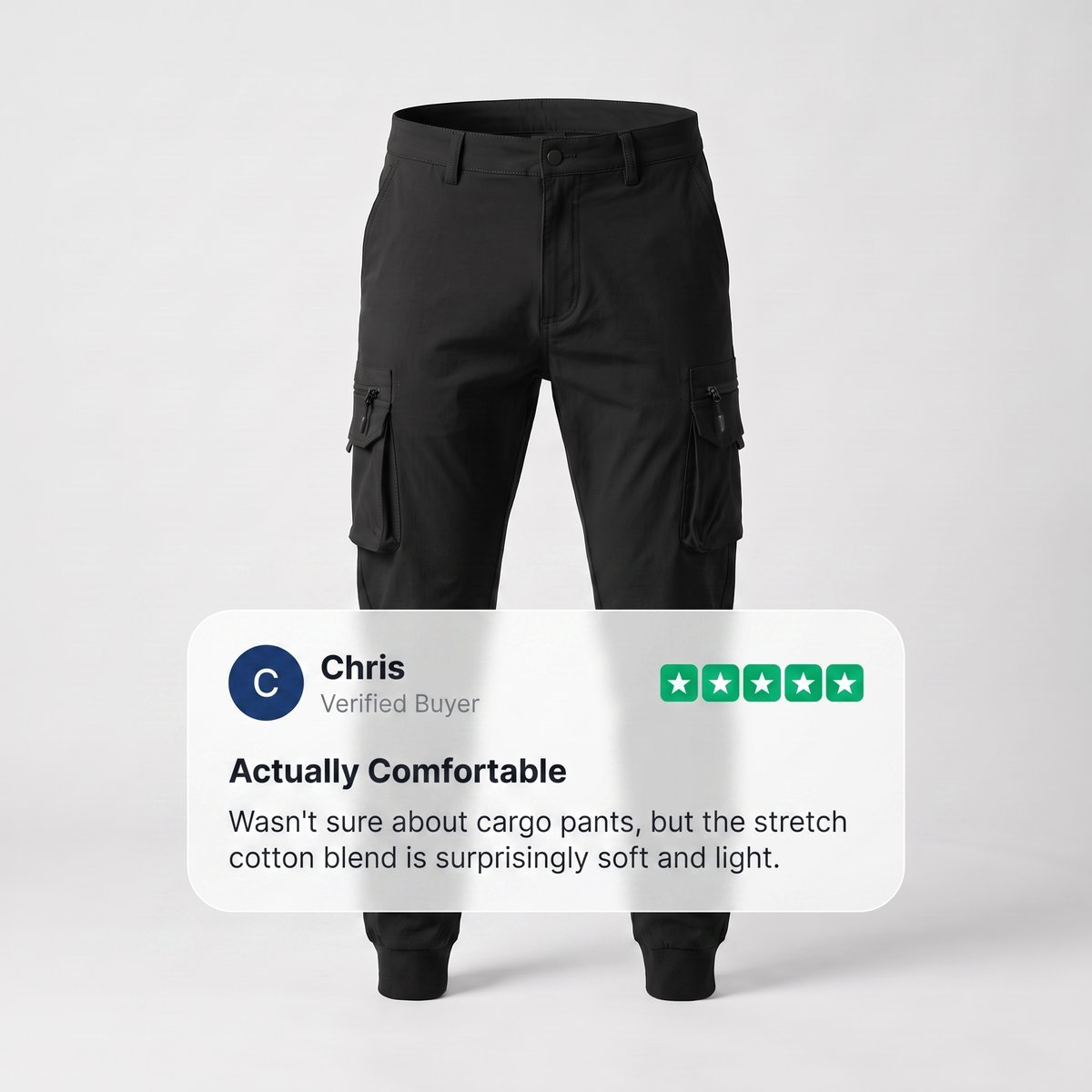 Elmsden Stretch Cargo Trousers