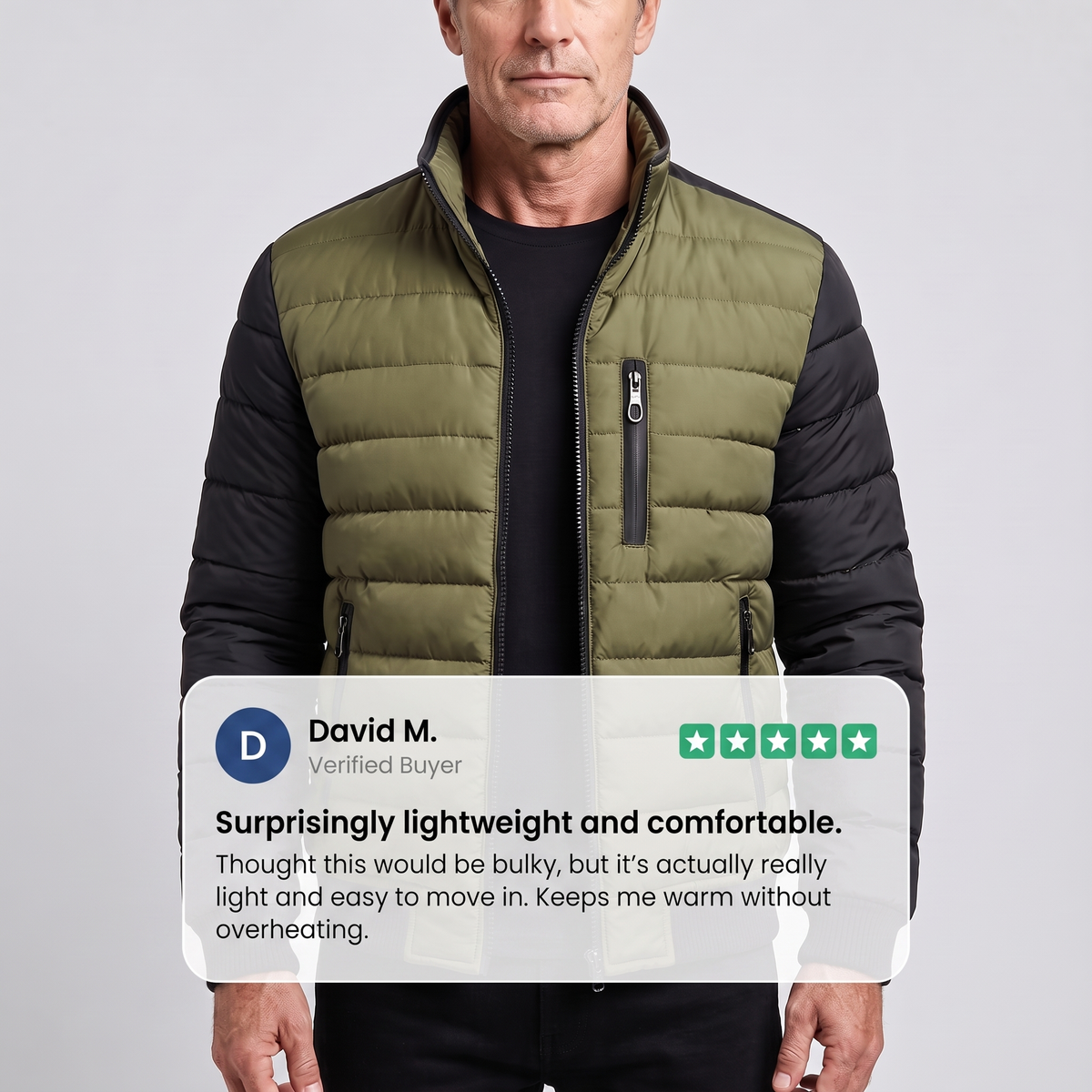 Blake Quilted Zip Jacket