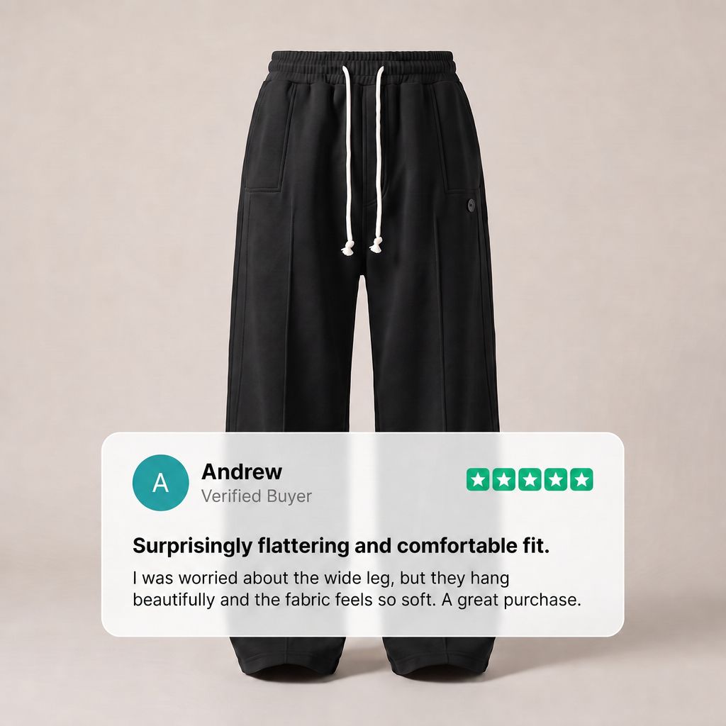 Harper Wide-Leg Trousers