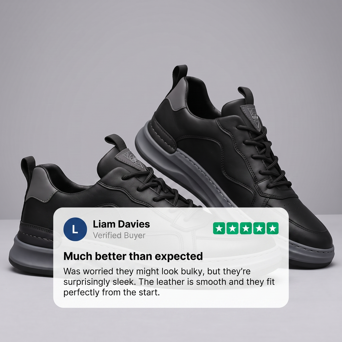 Marten Leather Trainers