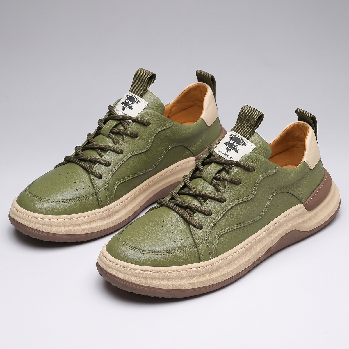 Marten Leather Trainers