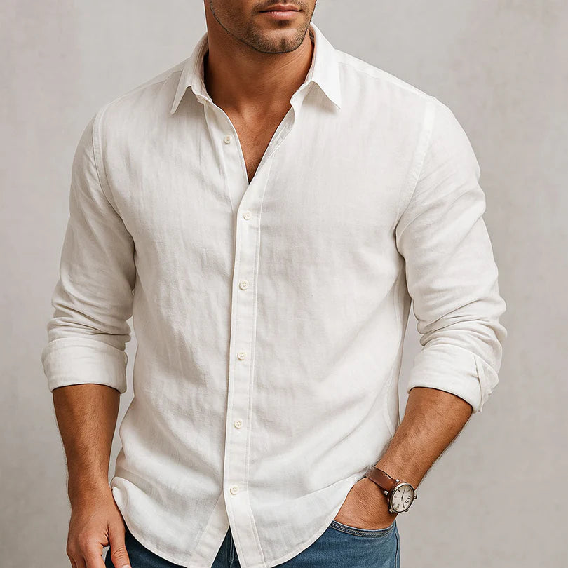The premium linen shirt