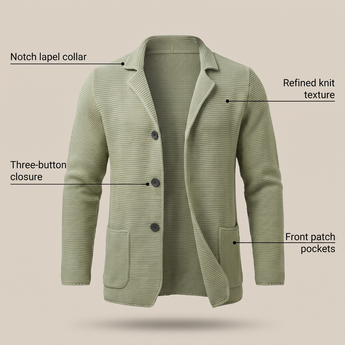 Lorenzo Knit Cardigan