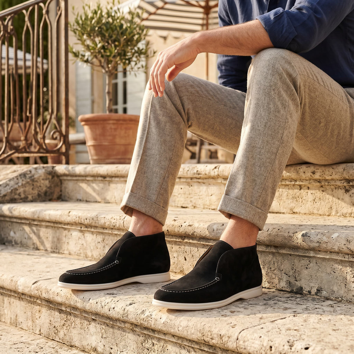 The Bexley Hi-Top Loafers