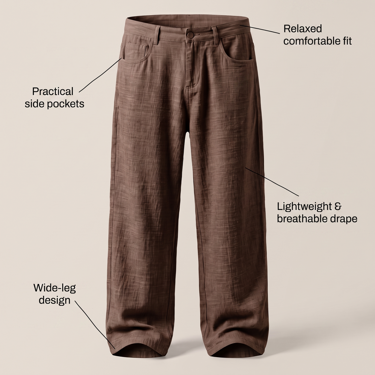 Max Casual-Fit Pants