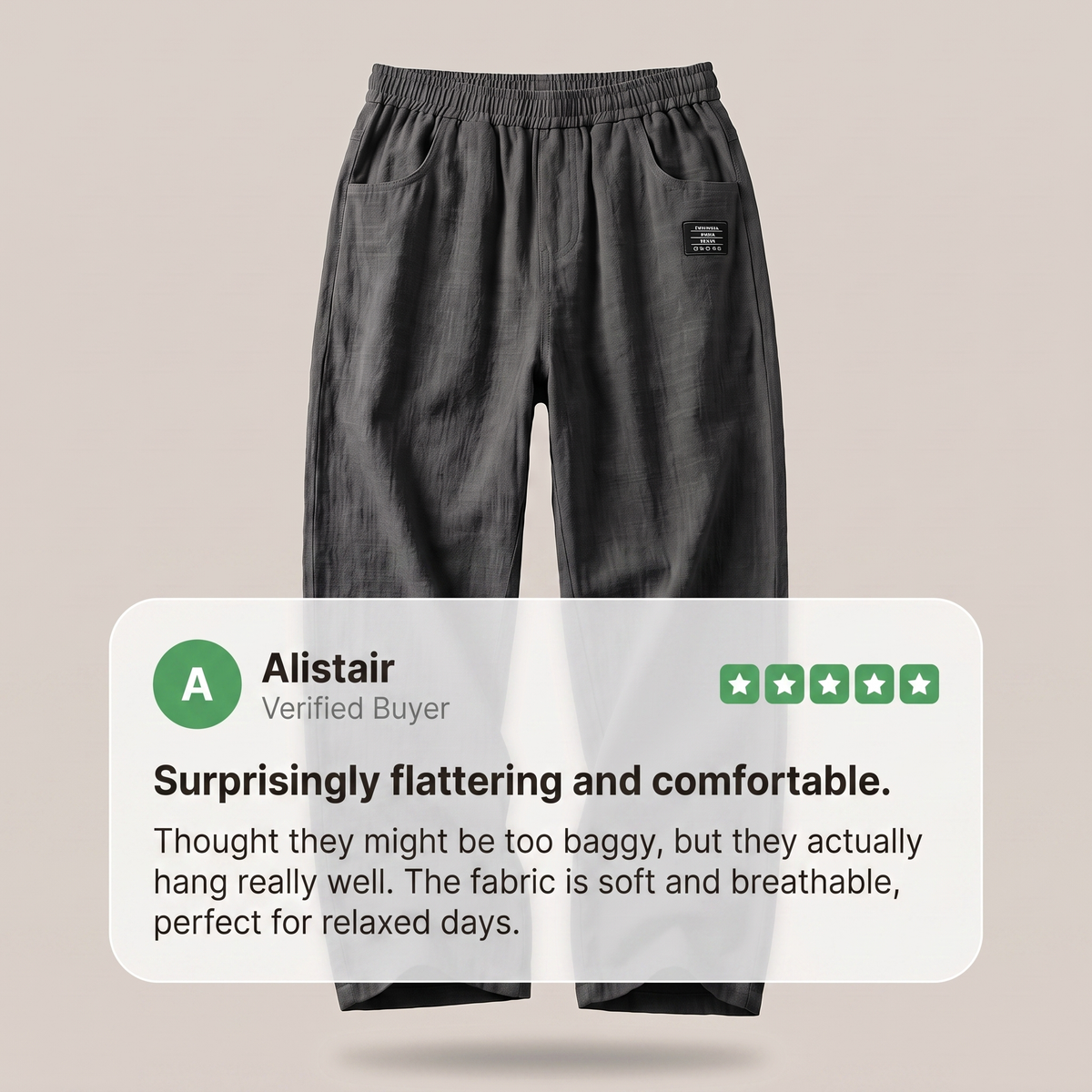 Max Casual-Fit Pants