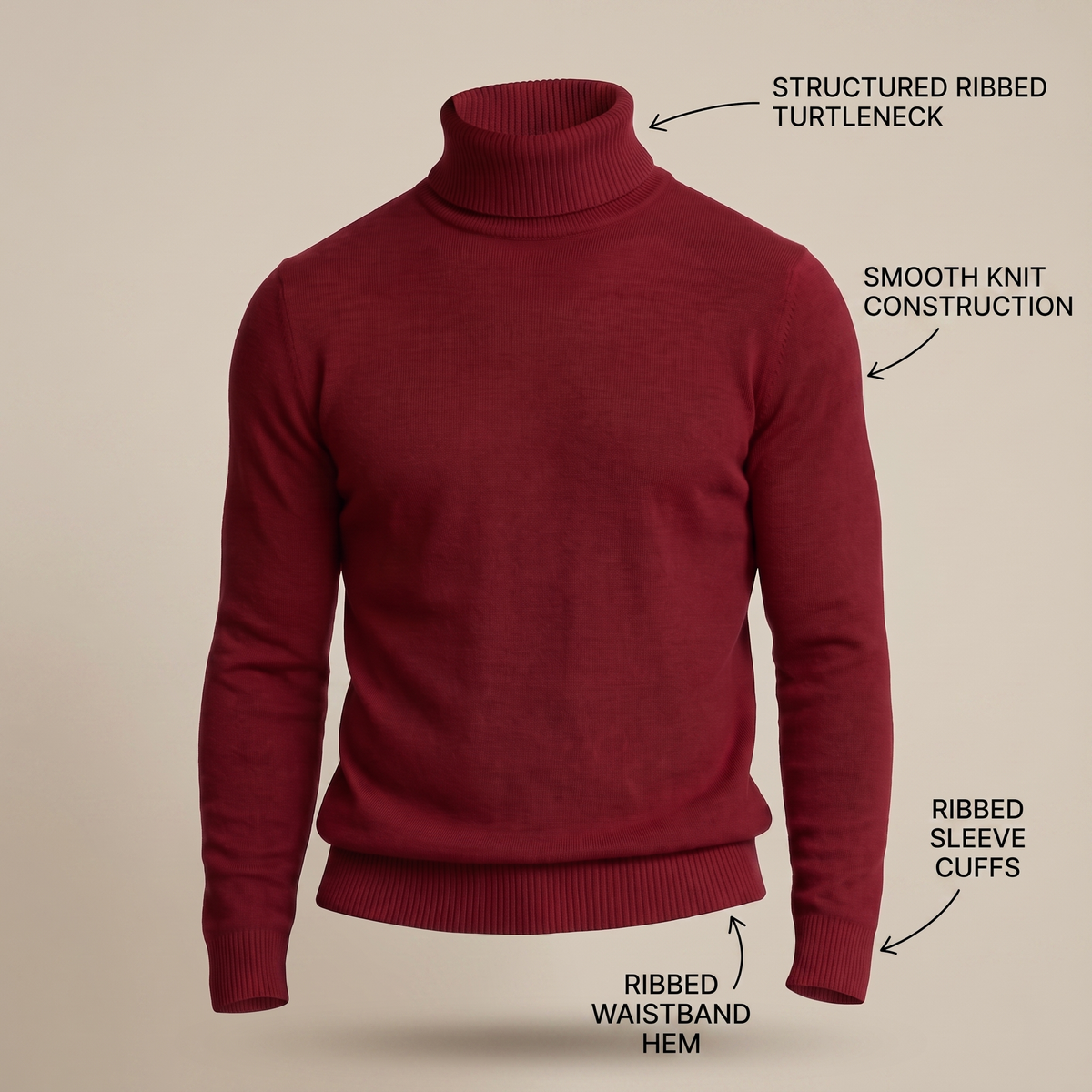 Northpeak Merino Turtleneck