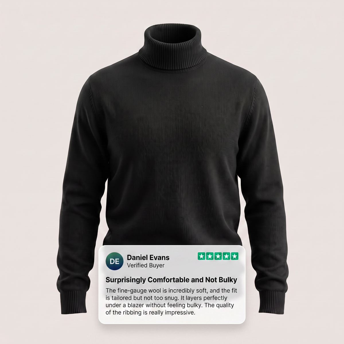 Northpeak Merino Turtleneck