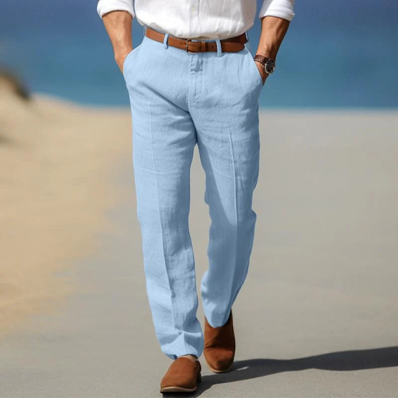 The Ostea pleated trousers