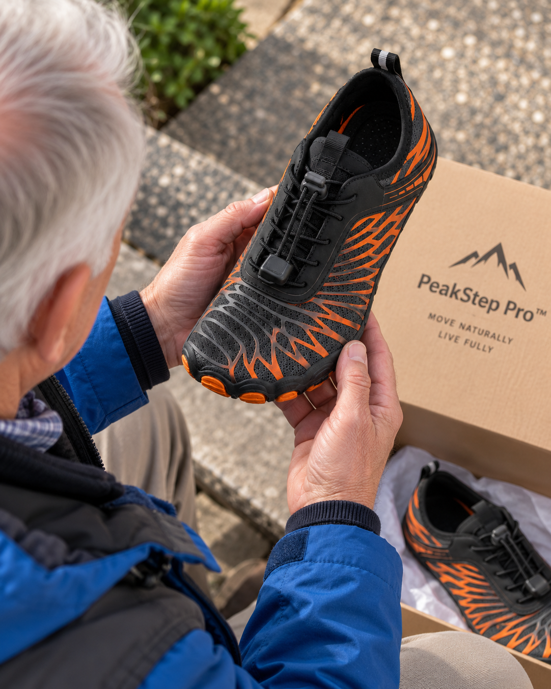 PeakStep Pro™: All Day Comfort, Support & Reliable Grip for Every Step