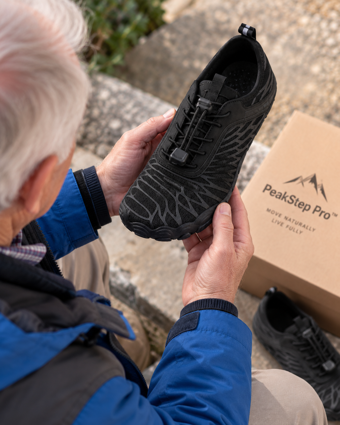 PeakStep Pro™: All Day Comfort, Support & Reliable Grip for Every Step