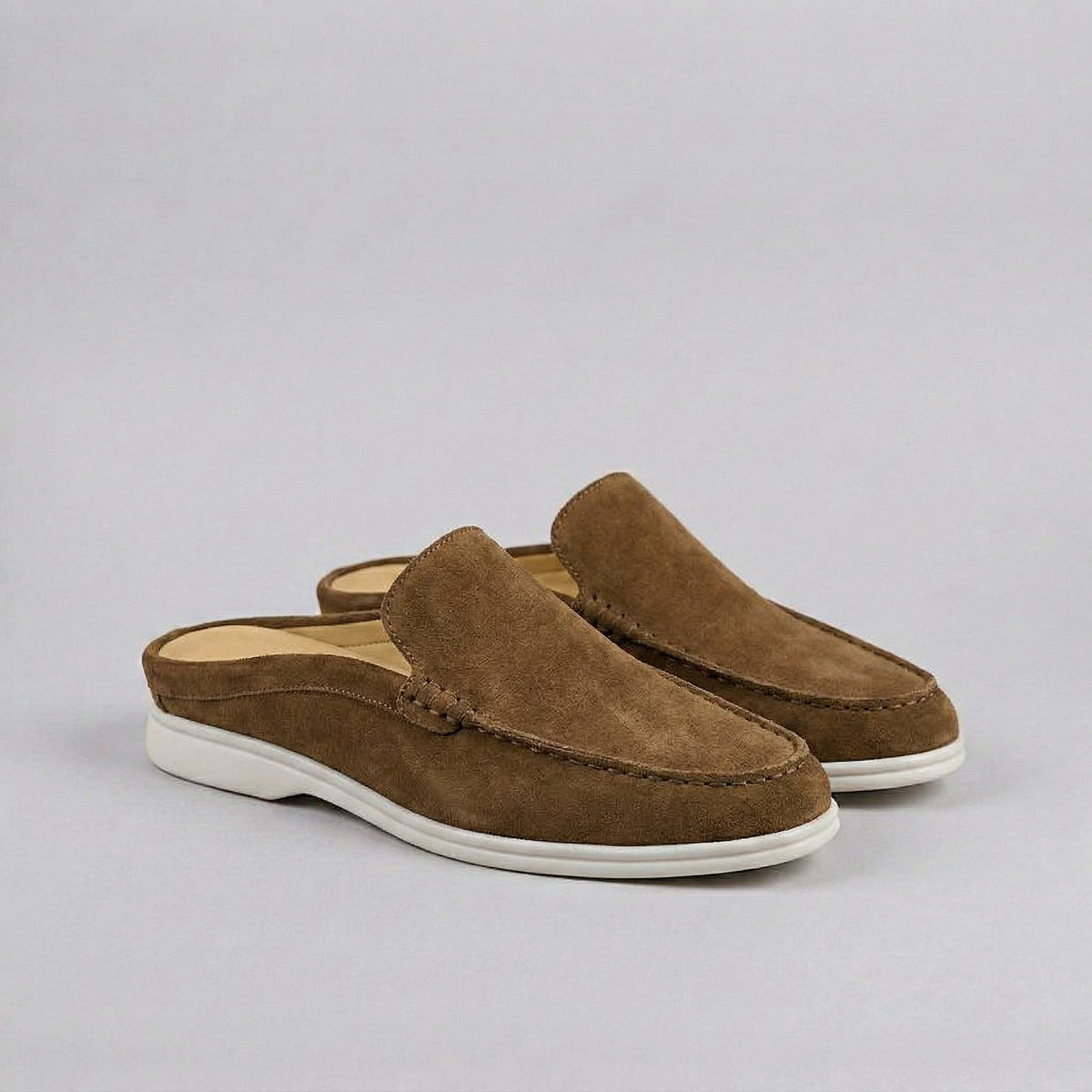 The Ischia Suede Mule