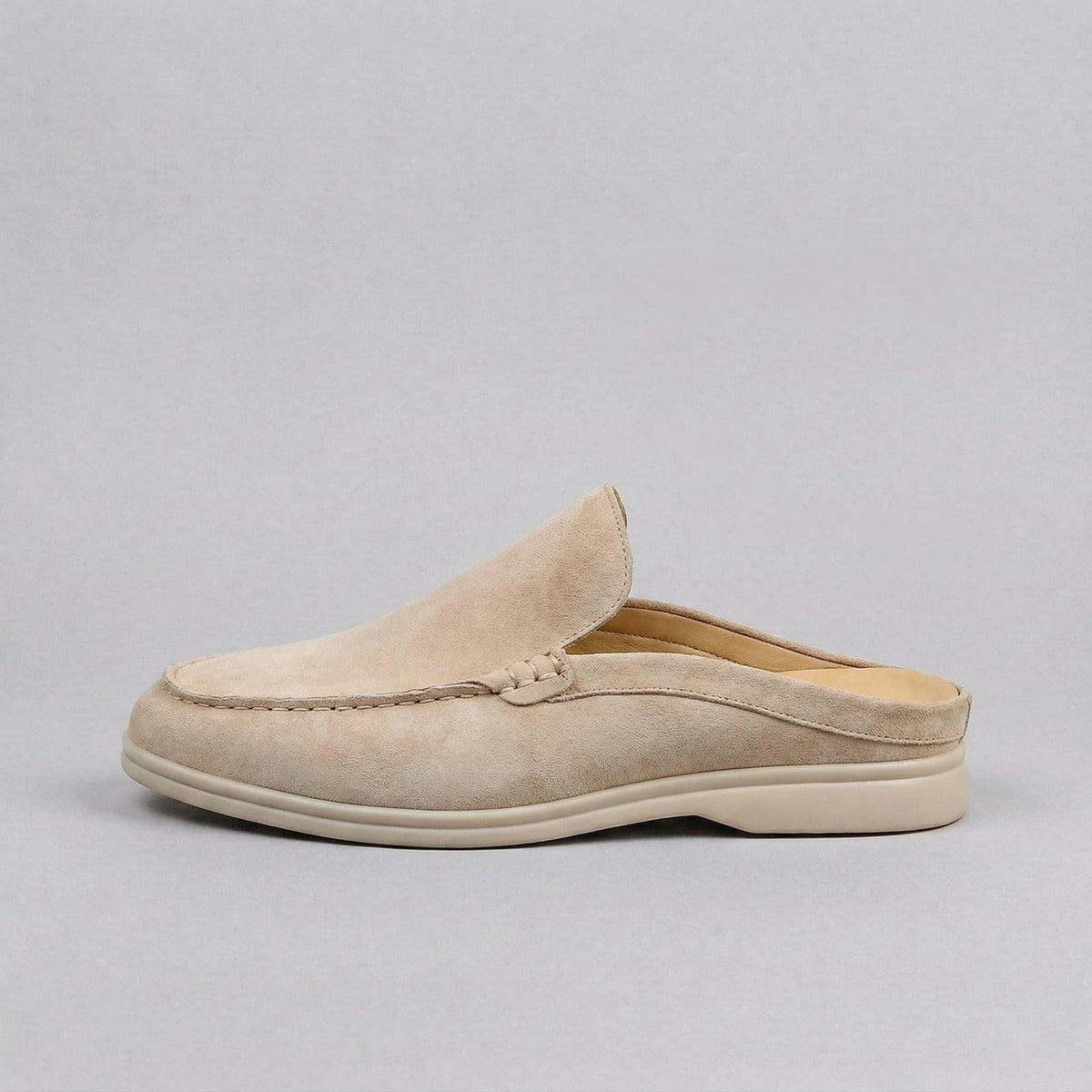 The Ischia Suede Mule