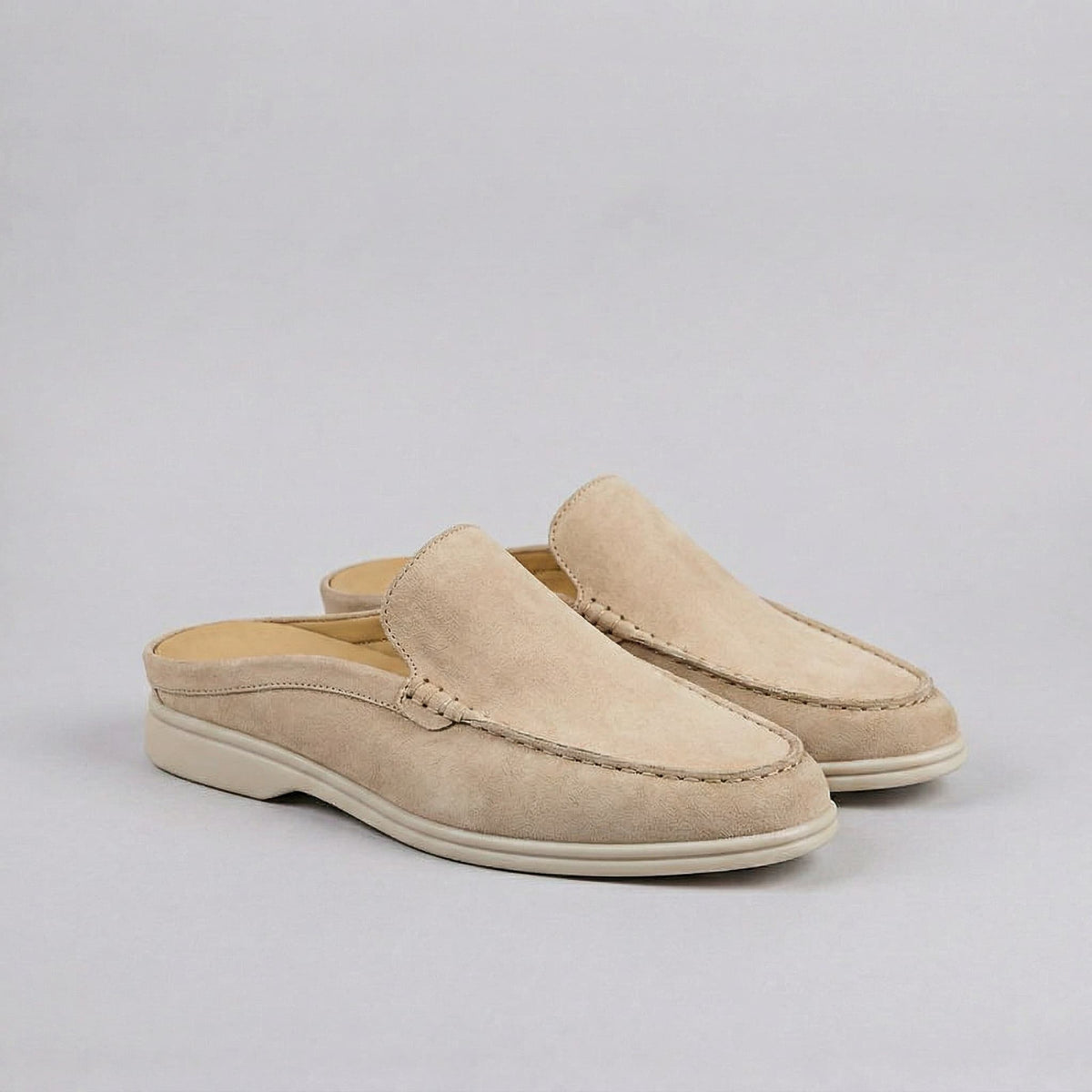 The Ischia Suede Mule