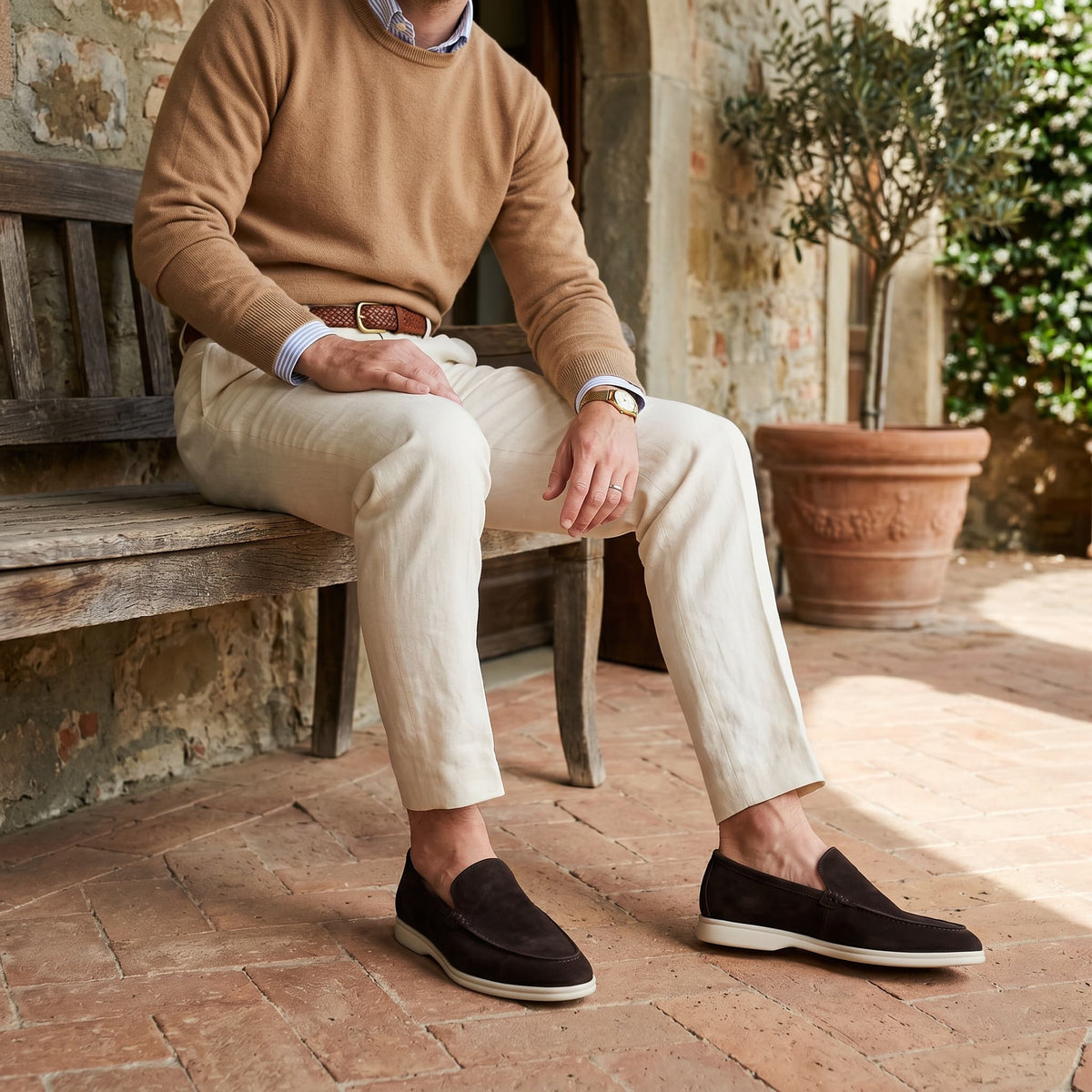 The Lockwood Suede Loafer