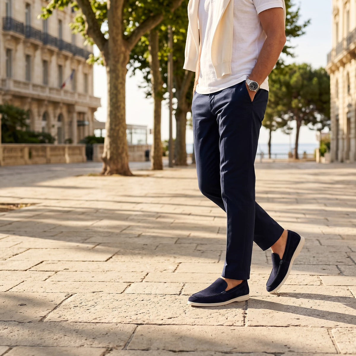 The Lockwood Suede Loafer