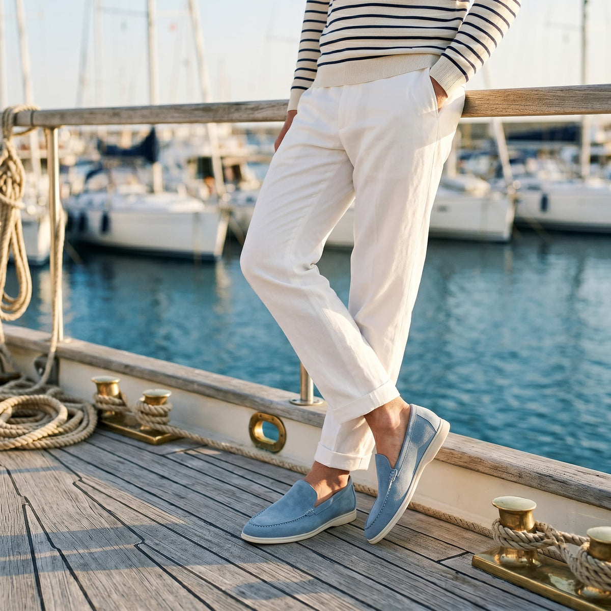 The Lockwood Suede Loafer