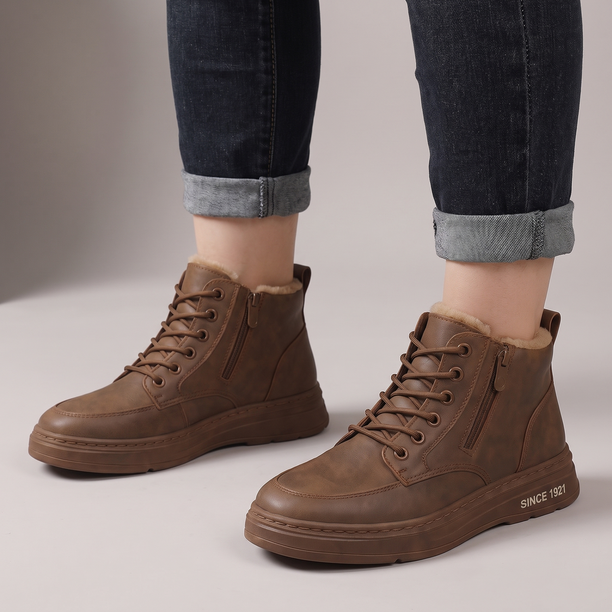 Lauren Leather Boots