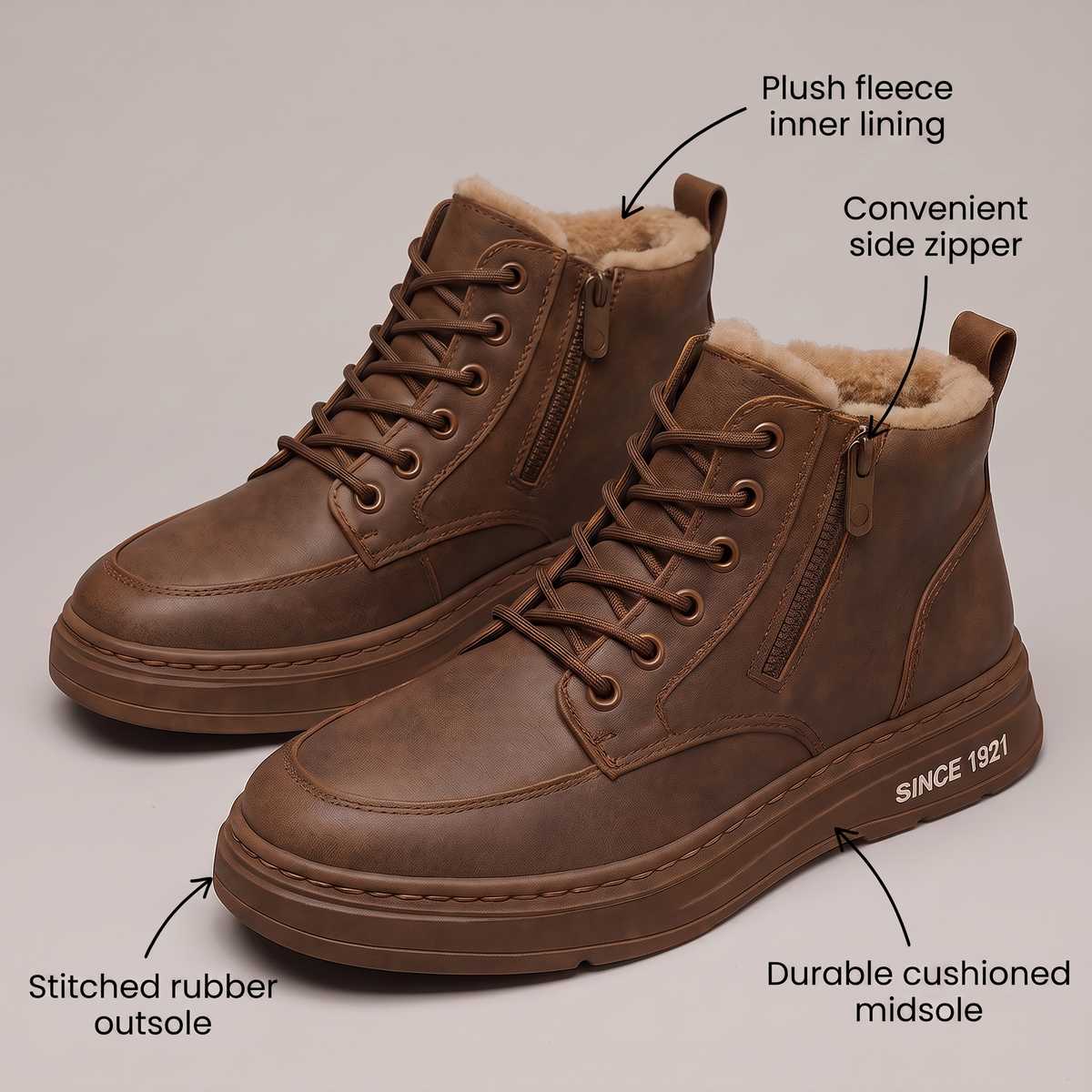 Lauren Leather Boots