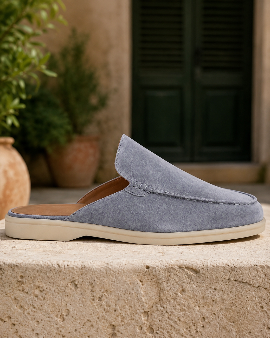 The Tarifa Backless Loafers