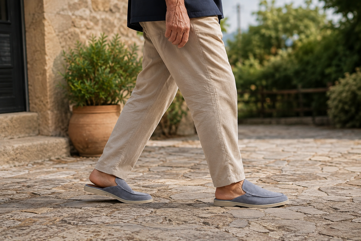 The Tarifa Backless Loafers