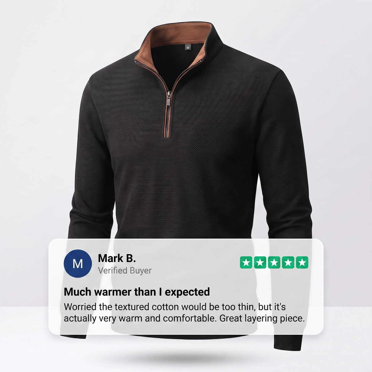 Tavren Quarter-Zip Pullover