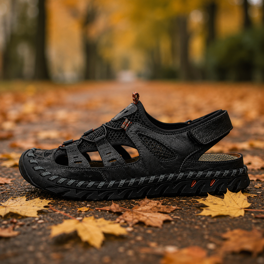 The Walker Sandals - Cushioned Support & Easy-Fit Design