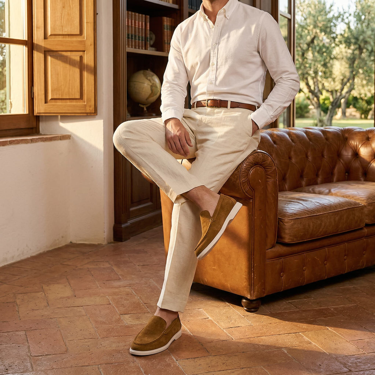 The Devonshire Suede Loafer