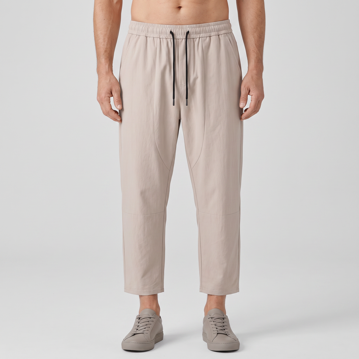 Ashby Cropped Cotton Pants
