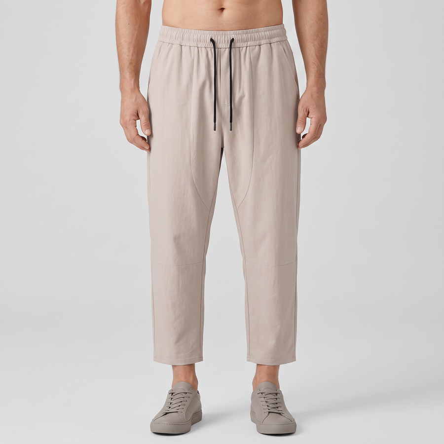 Ashby Cropped Cotton Pants