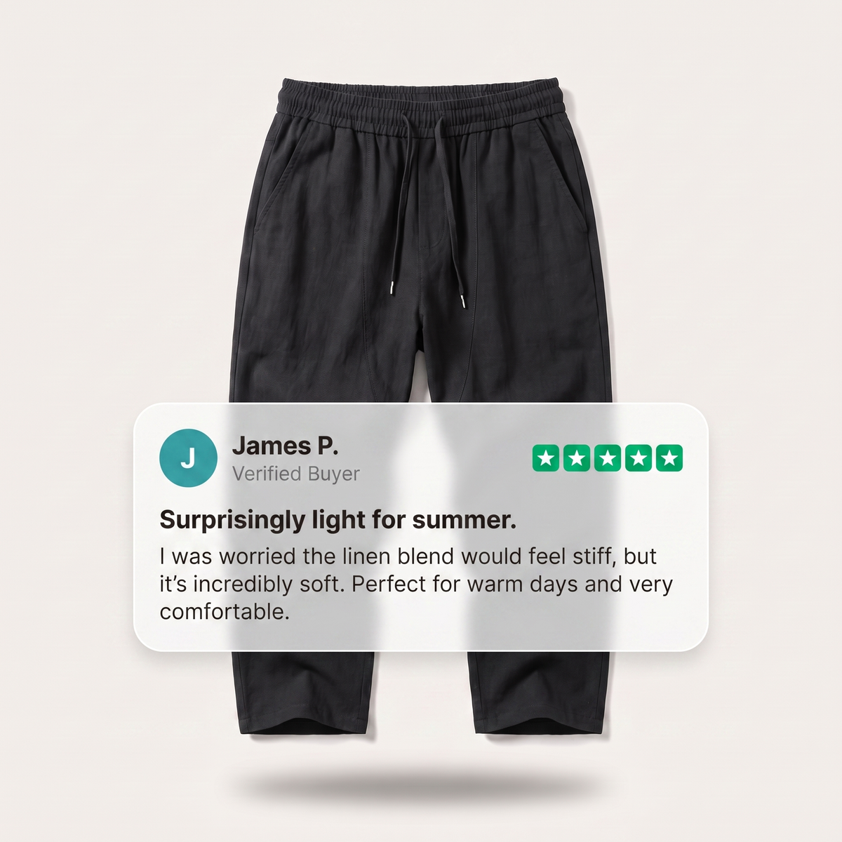 Ashby Cropped Cotton Pants
