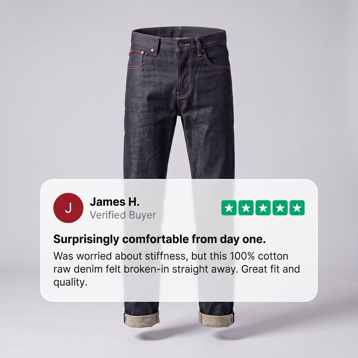 Vander Retro Denim Jeans