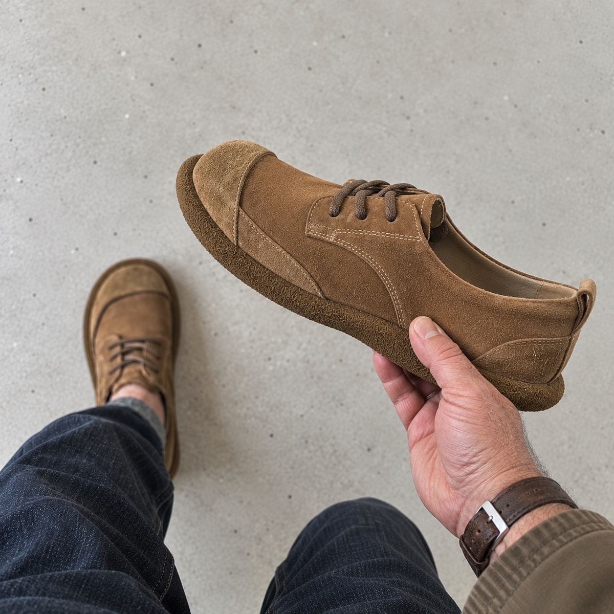 The Sorrento Derby | Wide Fit Comfort & Reliable Grip