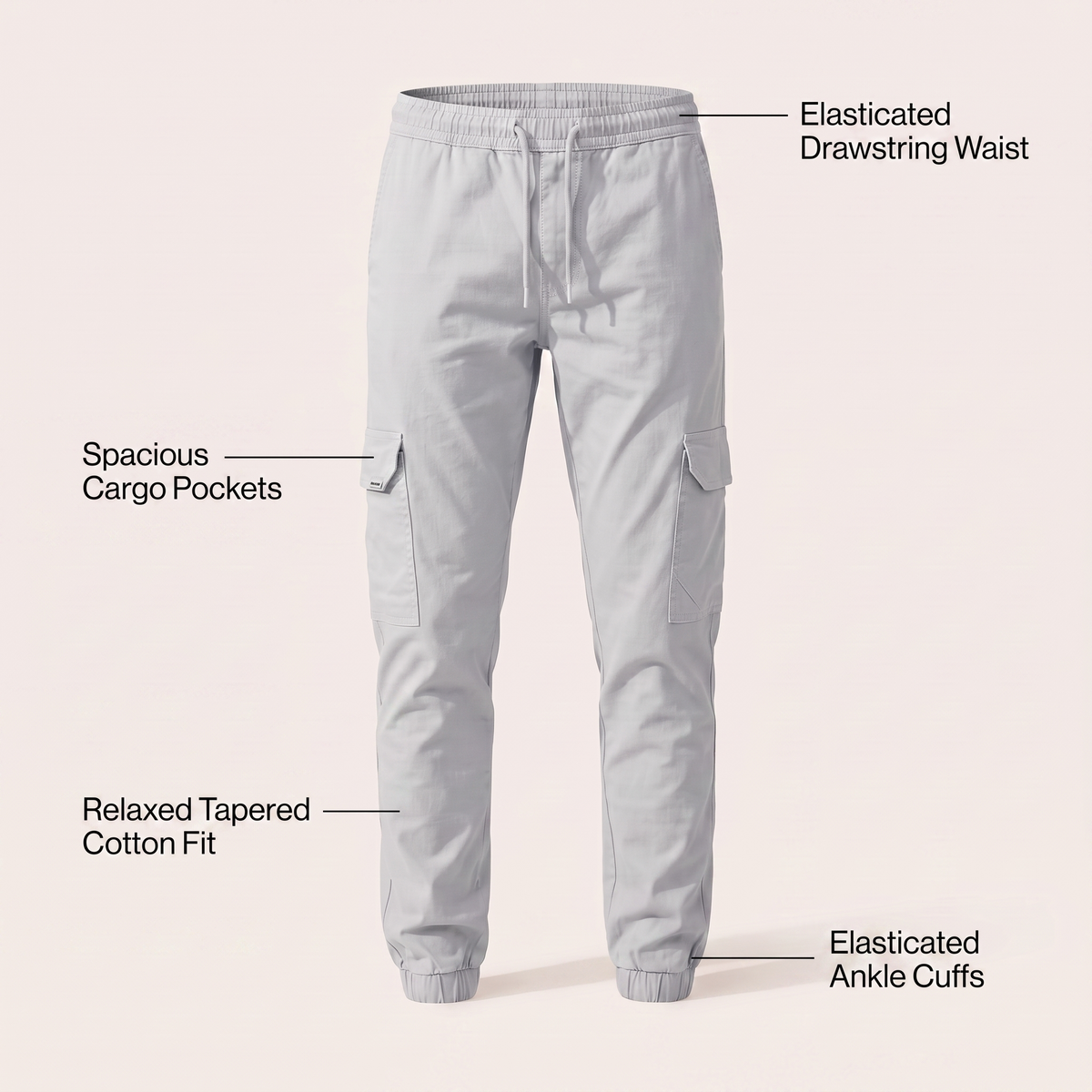Westerby Tapered Cargo Joggers